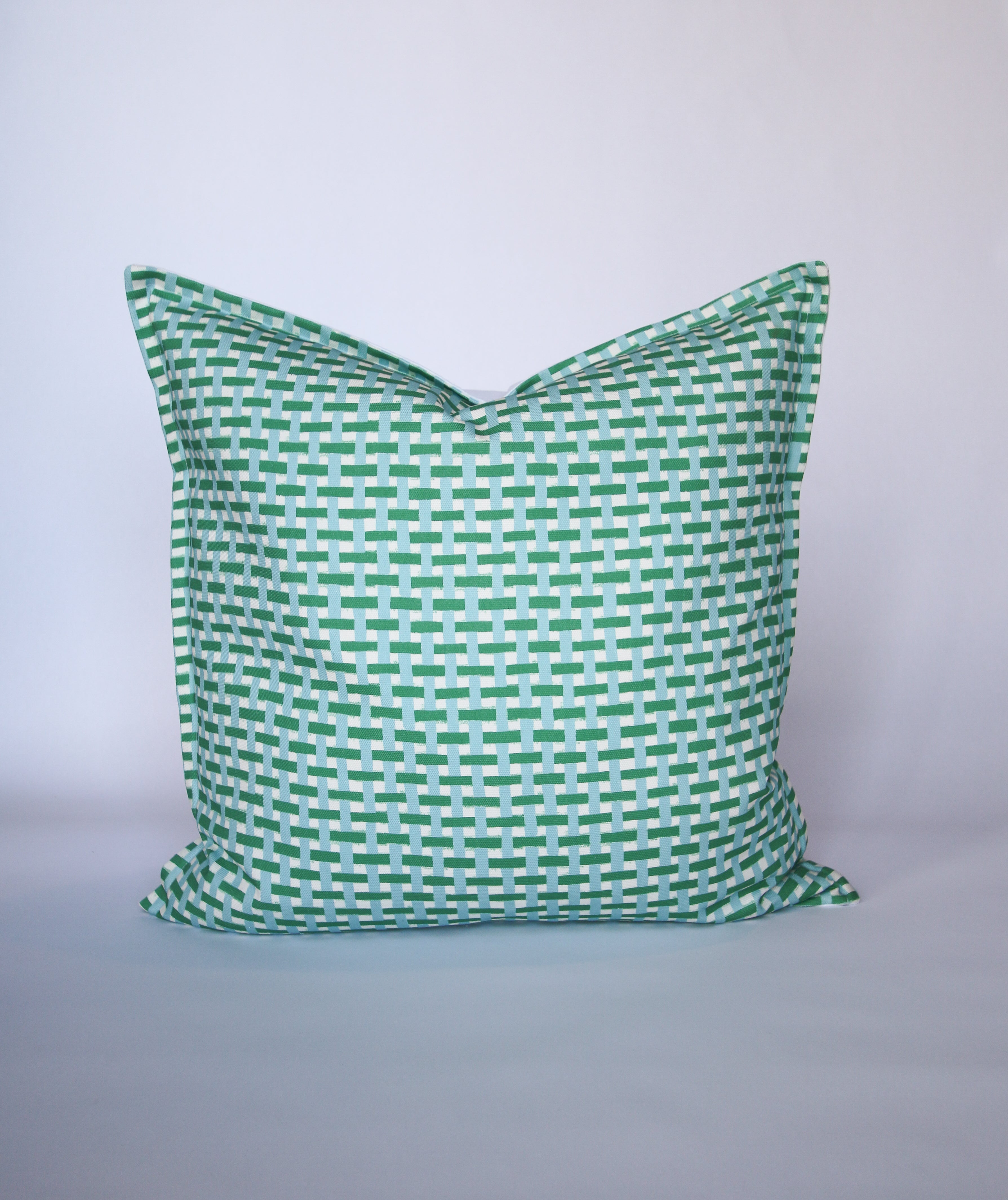 Basket weave green