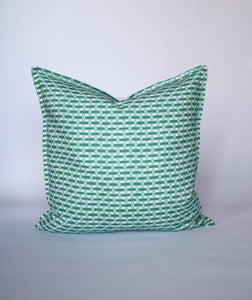 Basket weave green