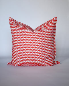 Basket Weave Red