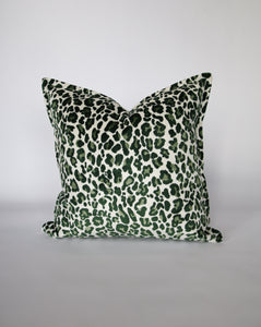Velvet Green Leopard