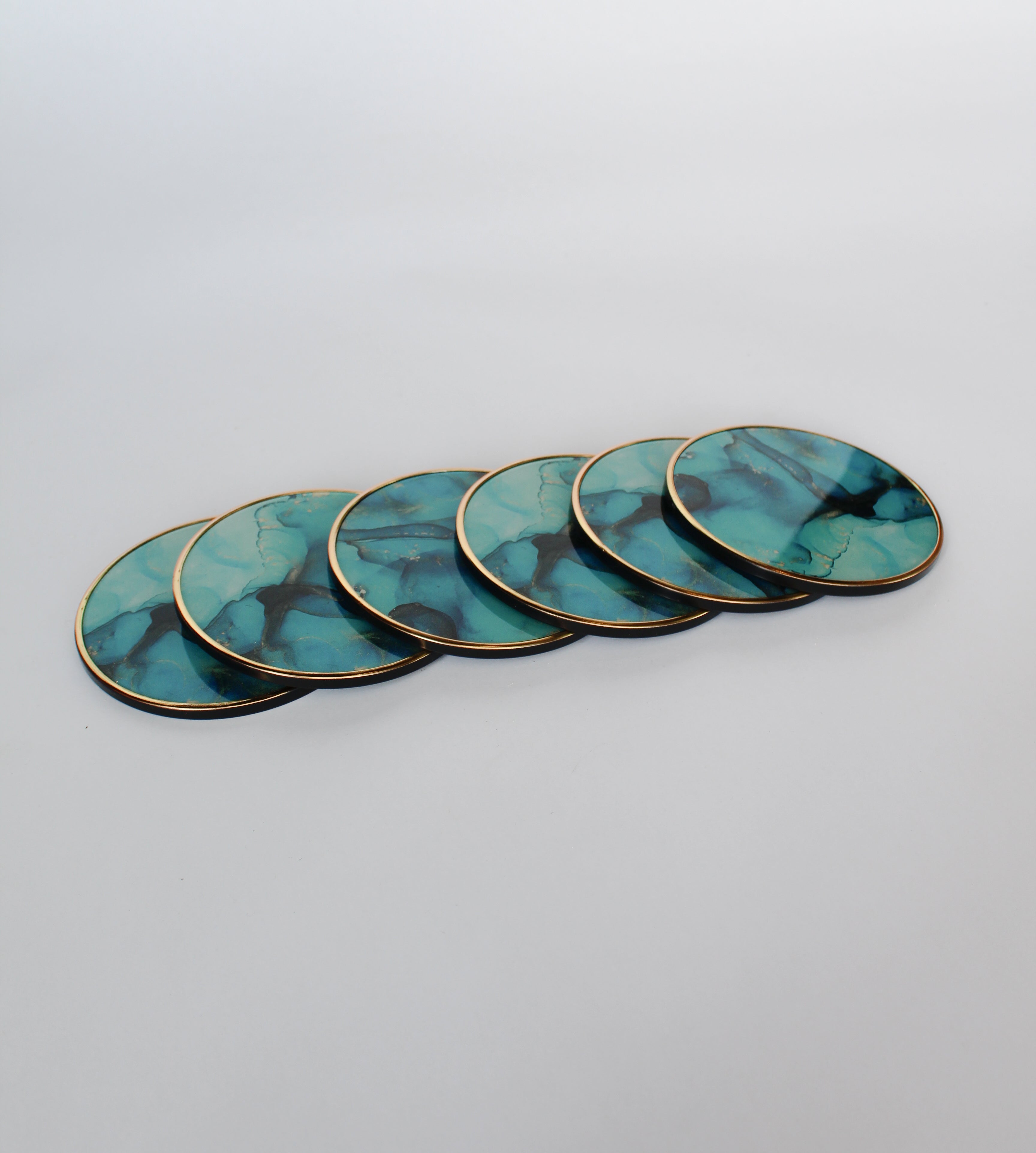 Emerald Coasters | Set