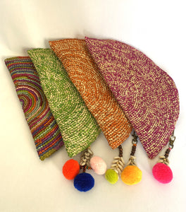 Multicoloured Clutch Bags