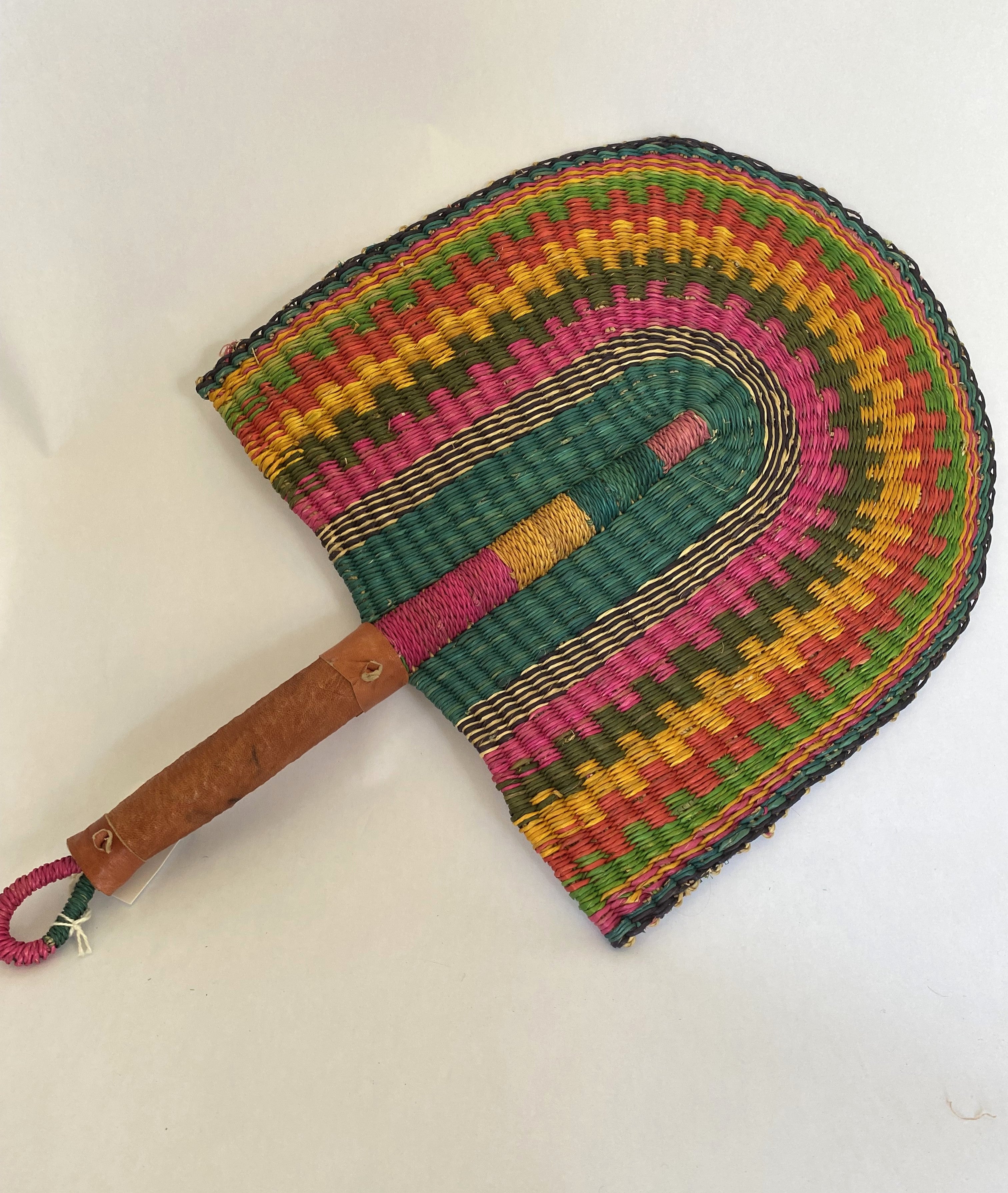 Bolga Burkina Rainbow Oval Fan