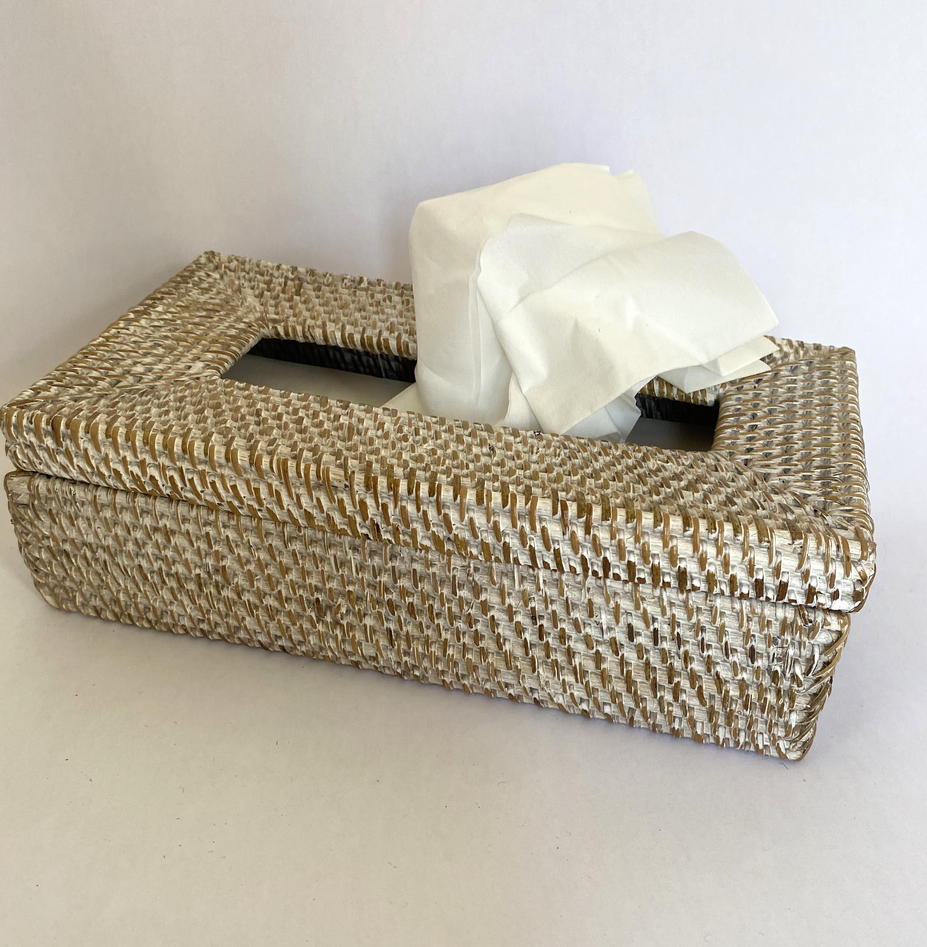 Tissue Holder Rattan