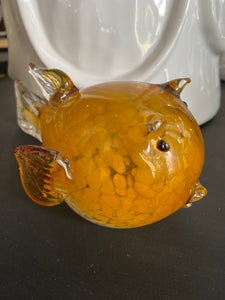 Yellow blowfish