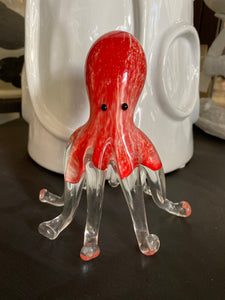 Red octopus