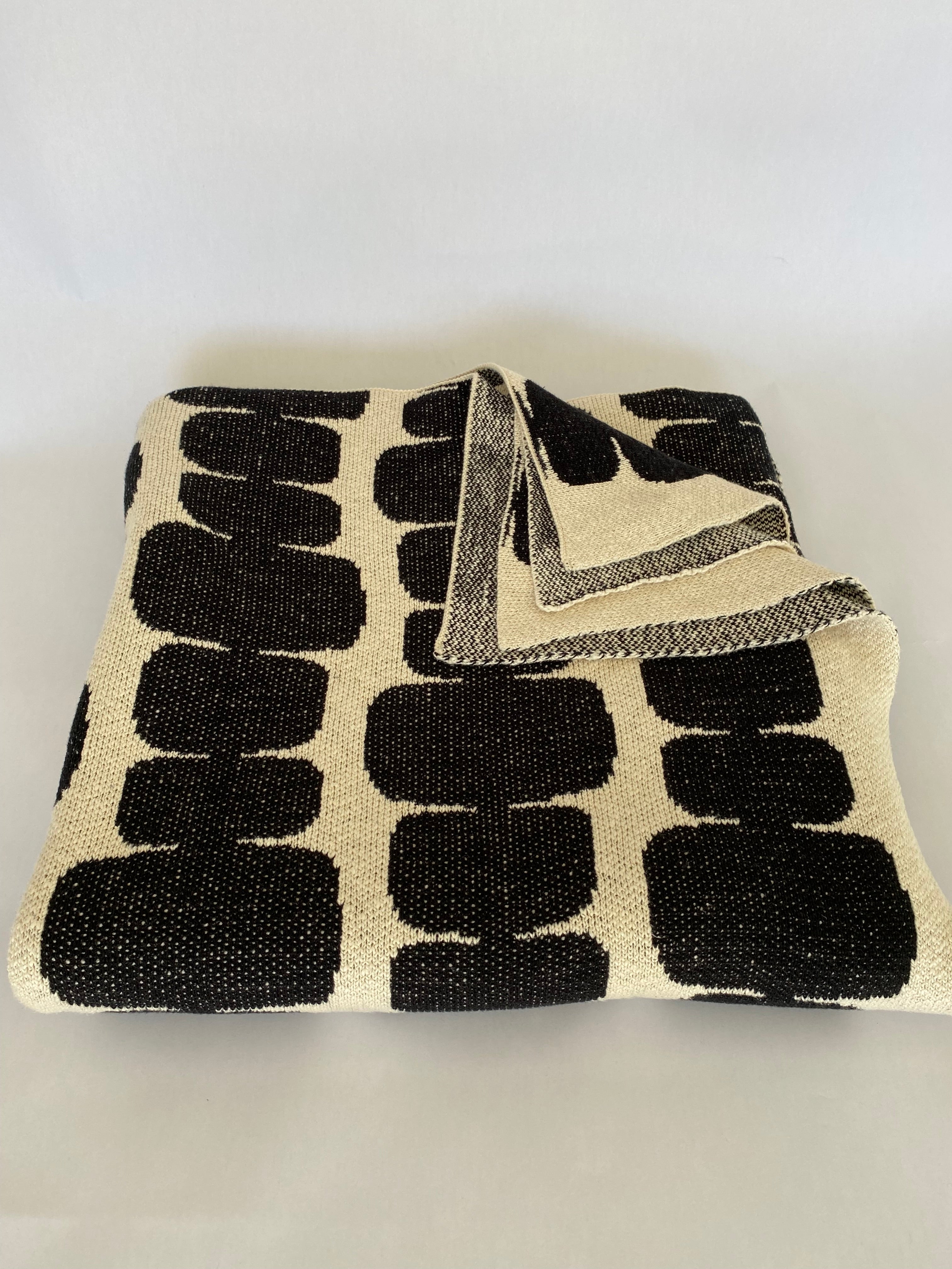 Black & Cream Blanket