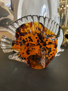 Amber glass fish
