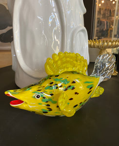 Yellow glass fish