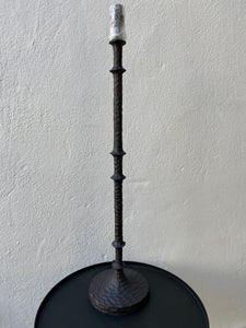 Matt black table lamp