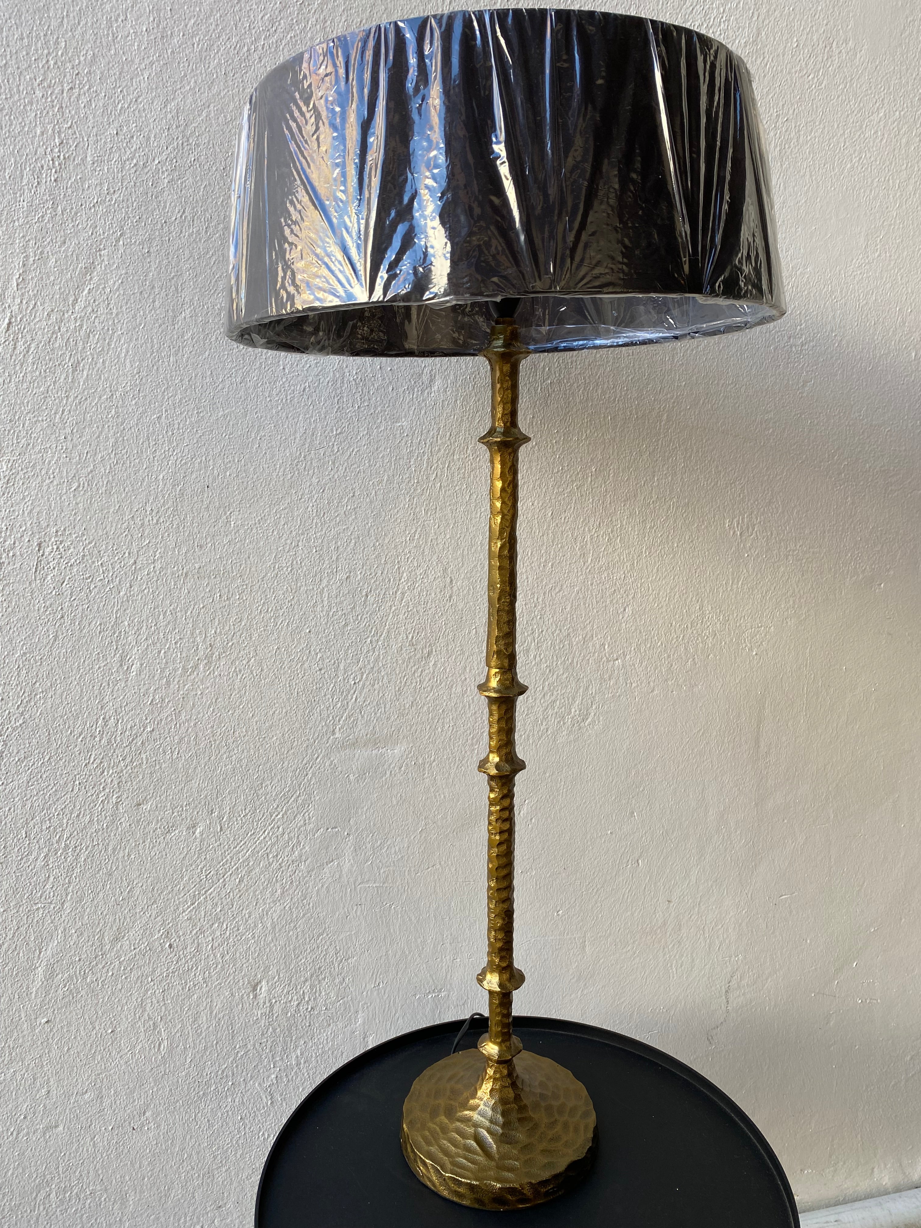 Brass antique lamp base